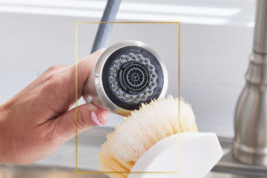 Calcium Buildup in the Faucet